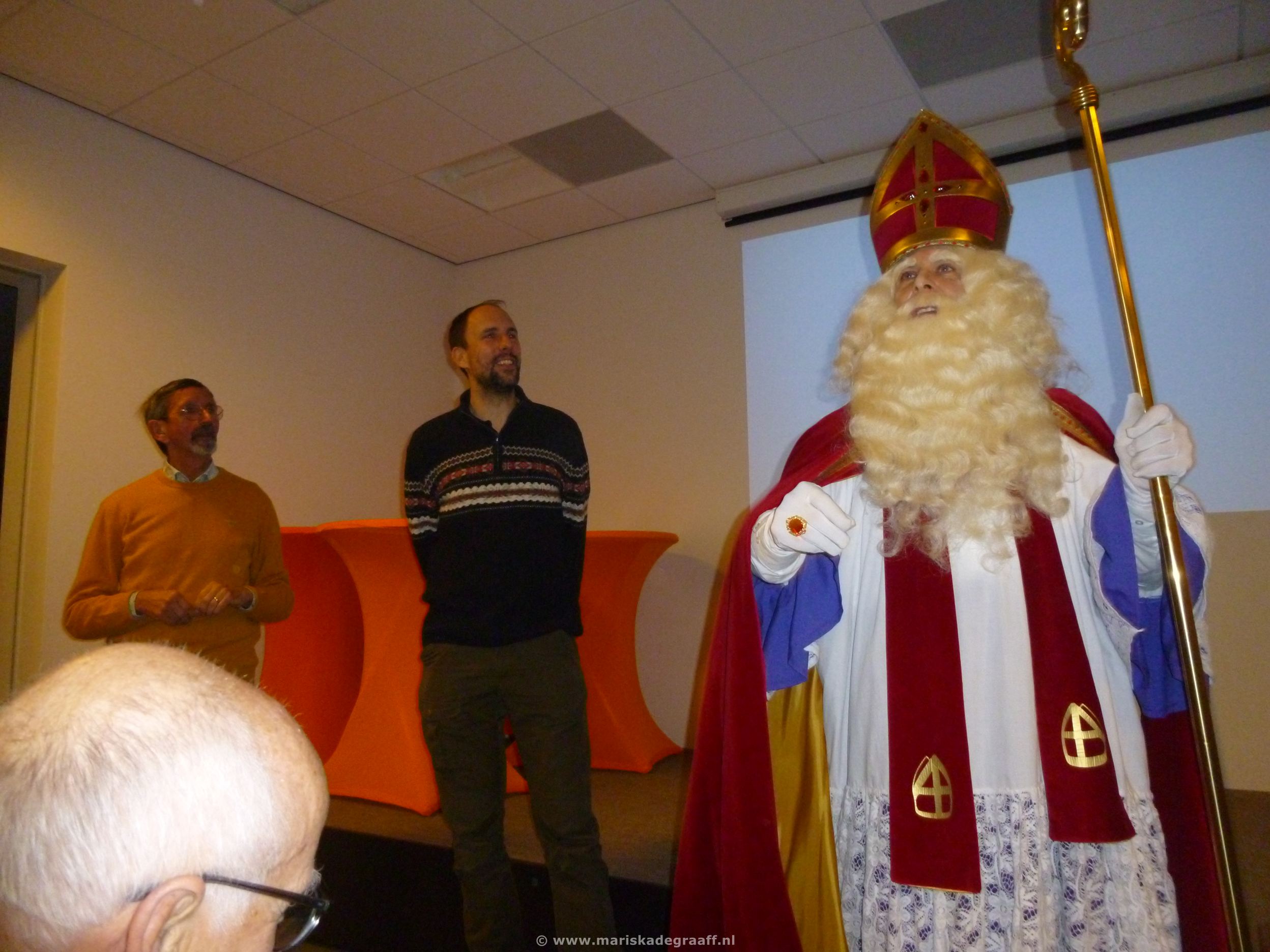 Sint op bezoek!