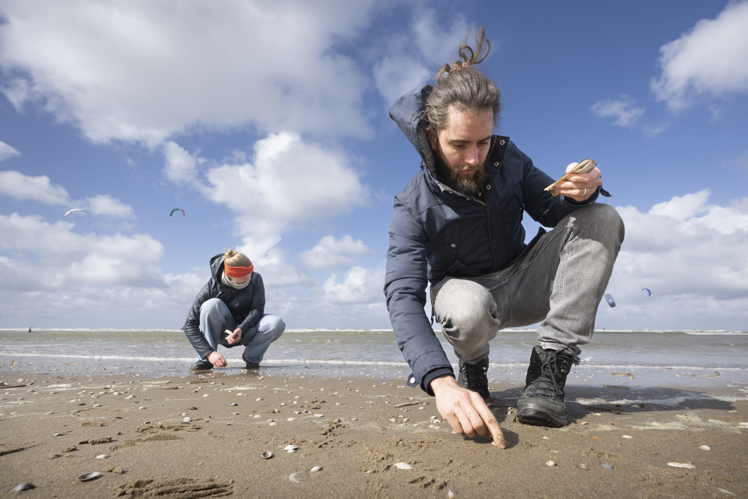 22 mei Katwijk: Expeditie naar het strand Schelpenteldag